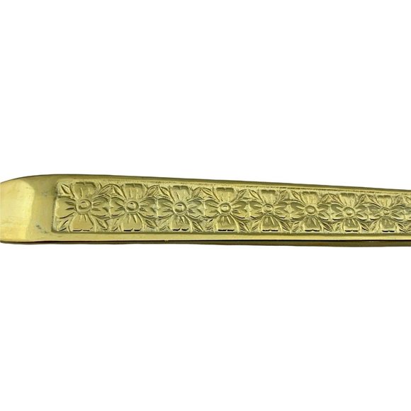 Trocadero Gold Toned Stainless Flatware - 5 Soup Spoons 7" - Korea - Picture 4 of 7